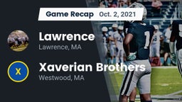 Recap: Lawrence  vs. Xaverian Brothers  2021