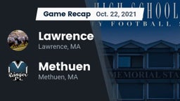 Recap: Lawrence  vs. Methuen  2021