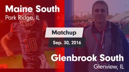 Matchup: Maine South High vs. Glenbrook South  2016