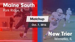 Matchup: Maine South High vs. New Trier  2016