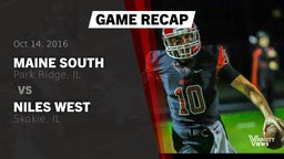 Recap: Maine South  vs. Niles West  2016