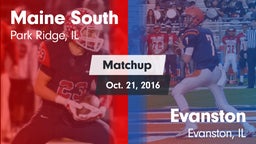 Matchup: Maine South High vs. Evanston  2016