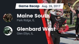 Recap: Maine South  vs. Glenbard West  2017