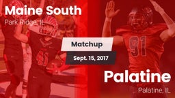Matchup: Maine South High vs. Palatine  2017
