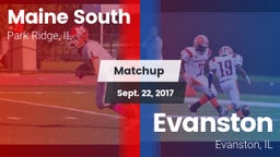Matchup: Maine South High vs. Evanston  2017