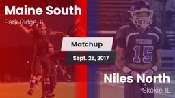 Matchup: Maine South High vs. Niles North  2017
