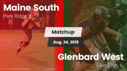 Matchup: Maine South High vs. Glenbard West  2018