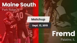Matchup: Maine South High vs. Fremd  2019