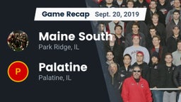Recap: Maine South  vs. Palatine  2019