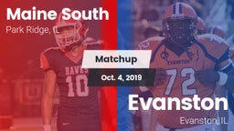 Matchup: Maine South High vs. Evanston  2019
