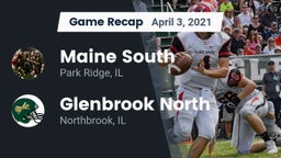 Recap: Maine South  vs. Glenbrook North  2021
