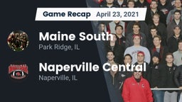 Recap: Maine South  vs. Naperville Central  2021