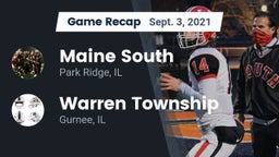 Recap: Maine South  vs. Warren Township  2021