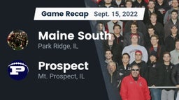 Recap: Maine South  vs. Prospect  2022
