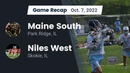 Recap: Maine South  vs. Niles West  2022
