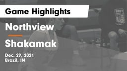 Northview  vs Shakamak  Game Highlights - Dec. 29, 2021
