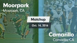 Matchup: Moorpark  vs. Camarillo  2016
