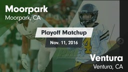 Matchup: Moorpark  vs. Ventura  2016
