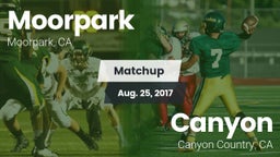 Matchup: Moorpark  vs. Canyon  2017