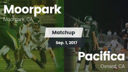 Matchup: Moorpark  vs. Pacifica  2017