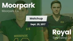 Matchup: Moorpark  vs. Royal  2017