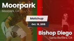Matchup: Moorpark  vs. Bishop Diego  2018