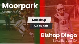 Matchup: Moorpark  vs. Bishop Diego  2019