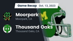 Recap: Moorpark  vs. Thousand Oaks  2023