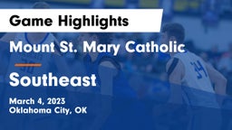 Mount St. Mary Catholic  vs Southeast  Game Highlights - March 4, 2023
