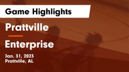 Prattville  vs Enterprise  Game Highlights - Jan. 31, 2023