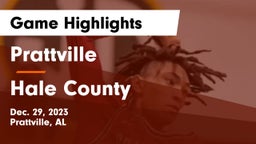 Prattville  vs Hale County  Game Highlights - Dec. 29, 2023