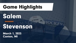 Salem  vs Stevenson  Game Highlights - March 1, 2023