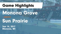 Monona Grove  vs Sun Prairie Game Highlights - Jan 14, 2017