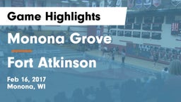 Monona Grove  vs Fort Atkinson  Game Highlights - Feb 16, 2017