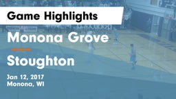 Monona Grove  vs Stoughton  Game Highlights - Jan 12, 2017