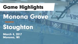 Monona Grove  vs Stoughton  Game Highlights - March 4, 2017