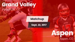 Matchup: Grand Valley High vs. Aspen  2017