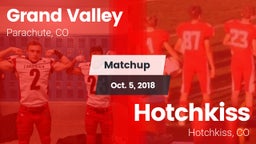 Matchup: Grand Valley High vs. Hotchkiss  2018