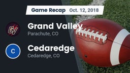 Recap: Grand Valley  vs. Cedaredge  2018