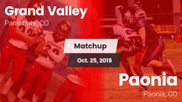 Matchup: Grand Valley High vs. Paonia  2019