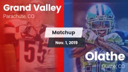 Matchup: Grand Valley High vs. Olathe  2019