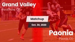 Matchup: Grand Valley High vs. Paonia  2020