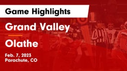 Grand Valley  vs Olathe Game Highlights - Feb. 7, 2023