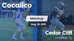 Matchup: Cocalico  vs. Cedar Cliff  2019