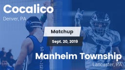 Matchup: Cocalico  vs. Manheim Township  2019