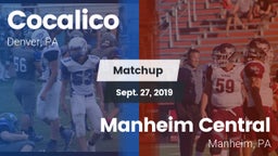 Matchup: Cocalico  vs. Manheim Central  2019