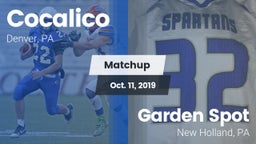 Matchup: Cocalico  vs. Garden Spot  2019