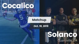 Matchup: Cocalico  vs. Solanco  2019
