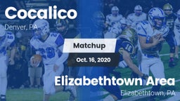 Matchup: Cocalico  vs. Elizabethtown Area  2020