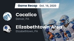Recap: Cocalico  vs. Elizabethtown Area  2020